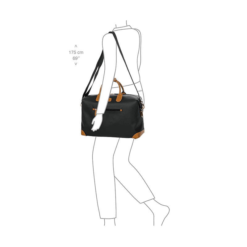 Firenze Holdall, H28 x L43 x W19cm, Black