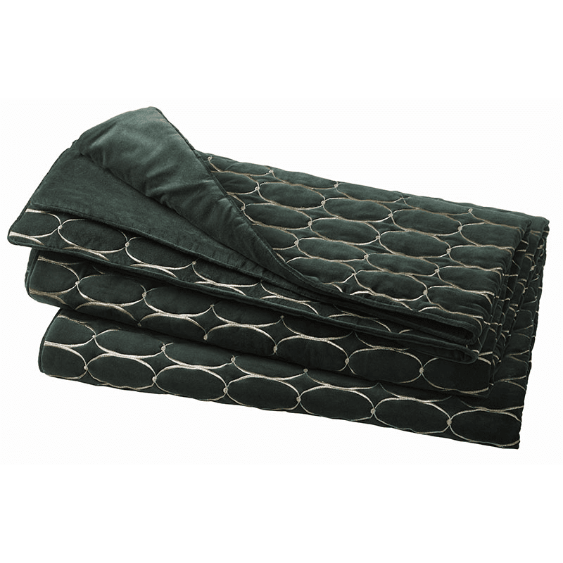 Renaissance Throw, 130 x 260cm, Emerald