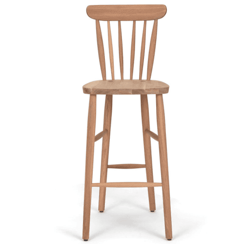 Image showing the Wardley Bar Stool, Natural Oak product.