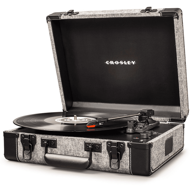 Executive Portable USB Turntable, Smoke
