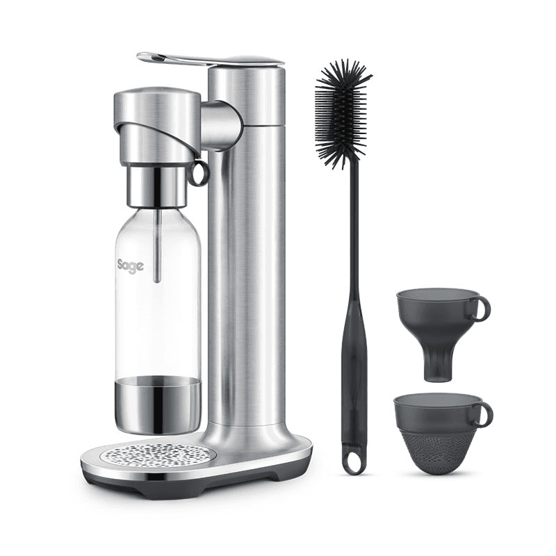 The Infizz Fusion Sparkling Drink Maker, H43cm, Stainless Steel