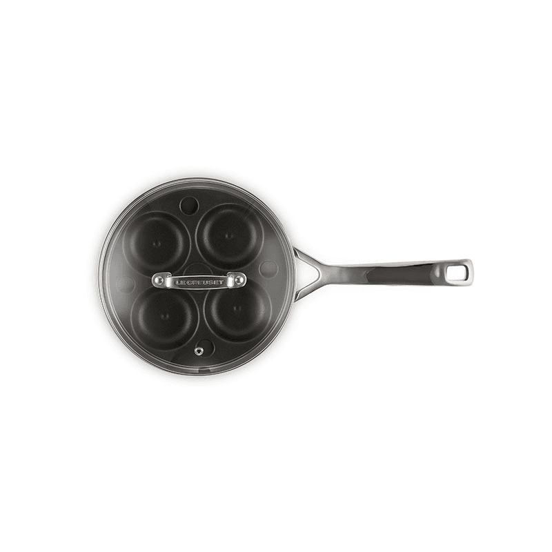 Classic 3-ply Saute Pan with Non-Stick Poaching Insert, Stainless Steel
