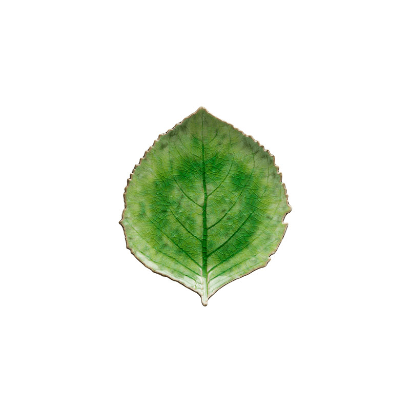 Riviera Set of 6 Hydrangea Leaf, D21.8 x W19.1cm, Tomate