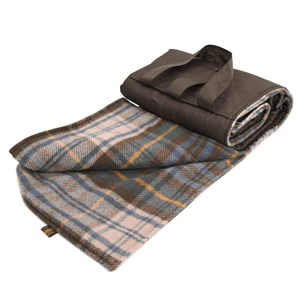 Eventer Picnic Rug, 137 x 170cm, Brown/Beige/Green