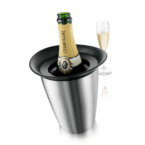 Image showing the Active Champagne Cooler Elegant, Stainless Steel product.