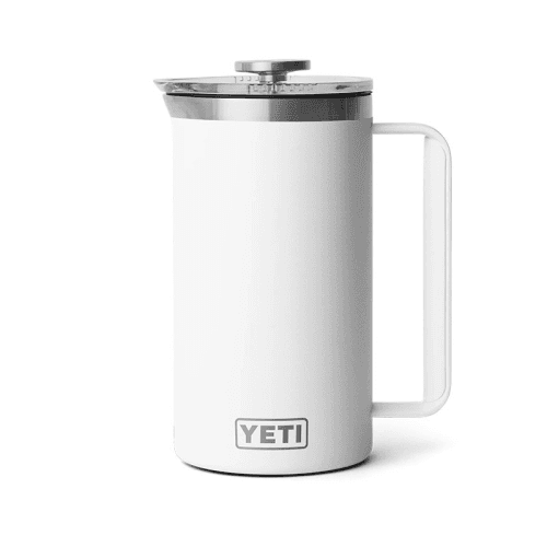 Image showing the Rambler French Press, 34oz, White product.