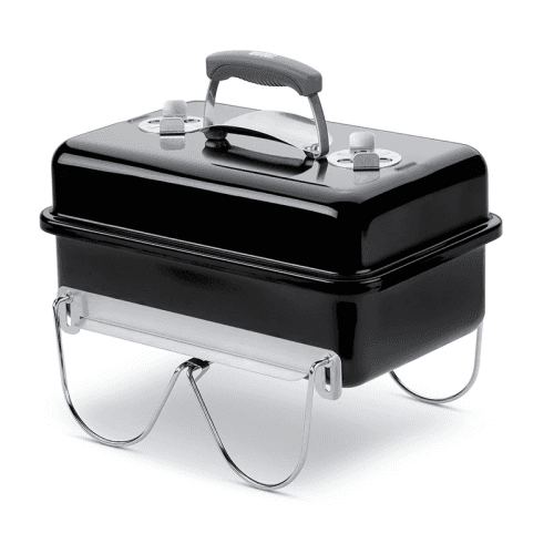 Image showing the Go-Anywhere Portable charcoal barbecue, 44 x 42 x 27cm, Black product.