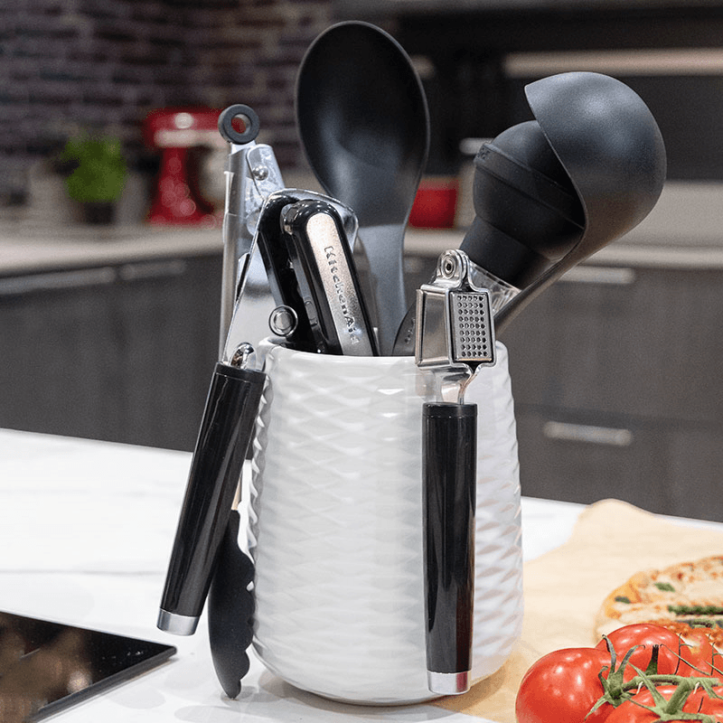 Universal 8 Piece Tool & Gadget Set with Storage Pot