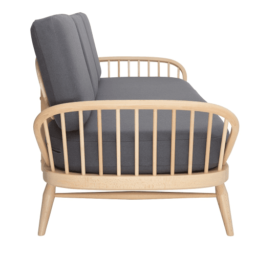 Image showing the Originals Studio Couch, L.Ercolani by Ercol, H85 x W206 x D78cm, Natural product.