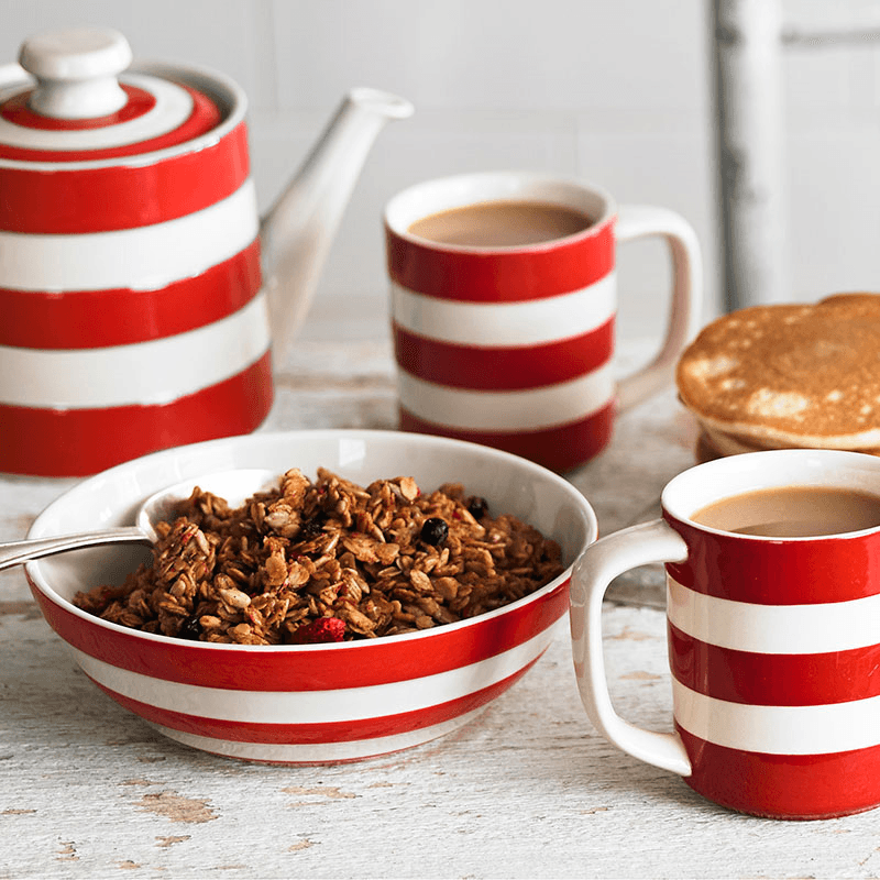 Set of 4 Cereal Bowls, D17cm