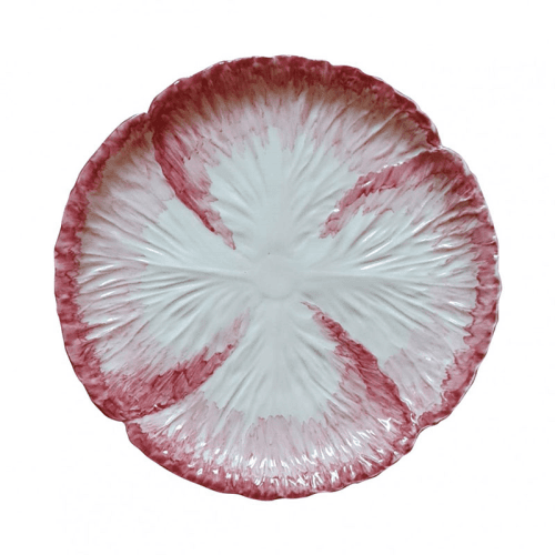 Image showing the Radicchio Platter, D30cm, Pink/White product.