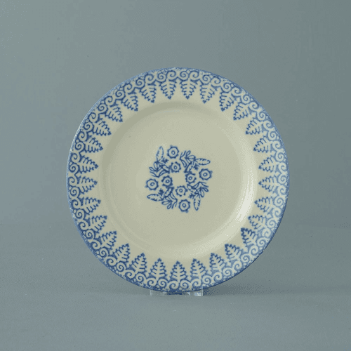 Image showing the Lacey Blue Plate, 18cm product.
