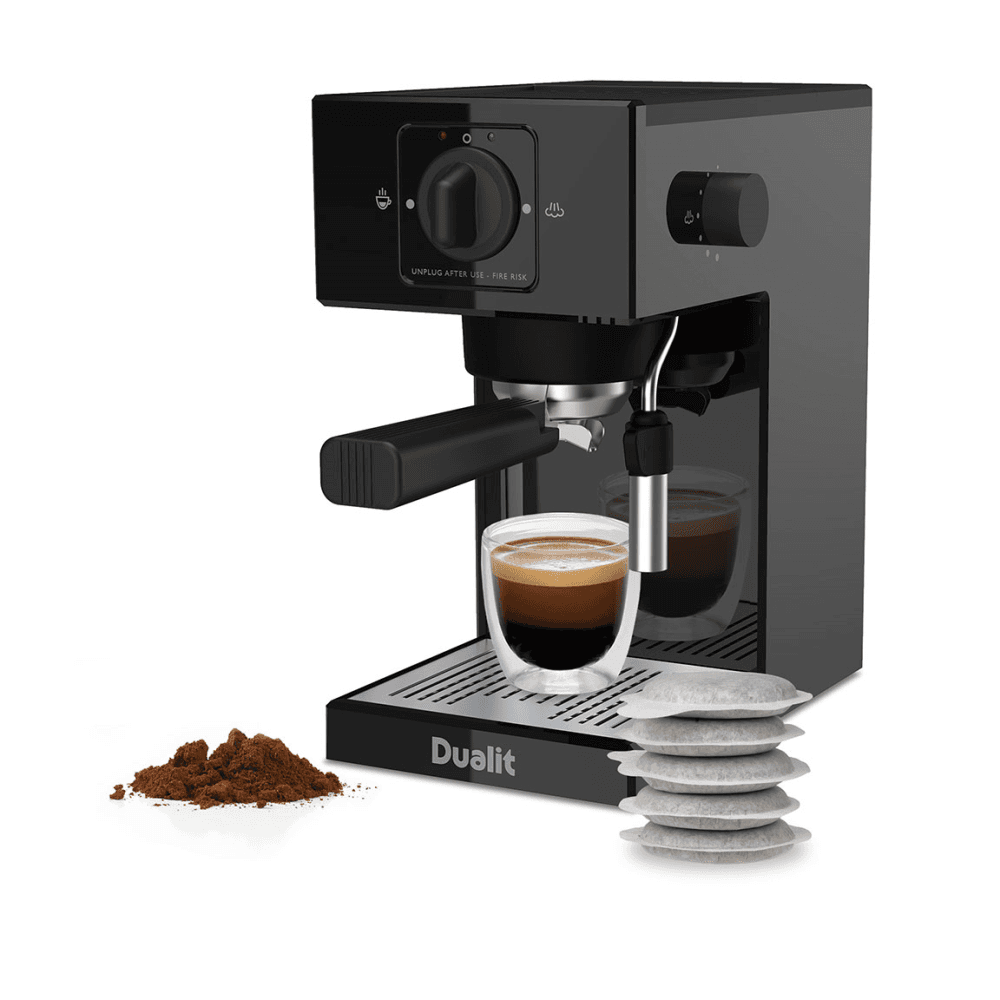 Espresso Coffee Machine, Black