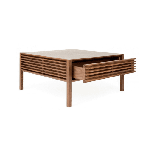 Image showing the Verona Coffee Table, H40 x W80cm, Brown product.