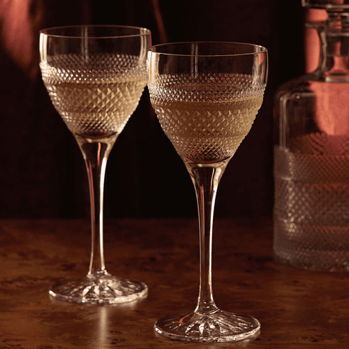 Image showing the Huxley Set of 4 White Wine Glasses, 250ml, Clear product.