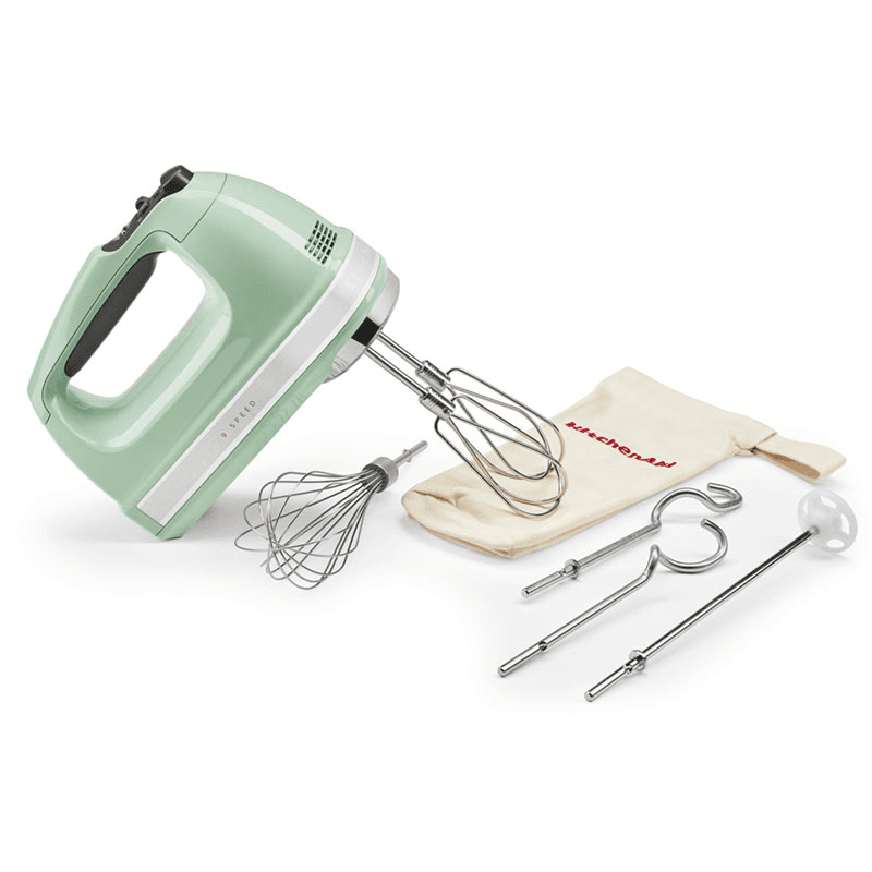 9 Speed Hand Mixer, Pistachio