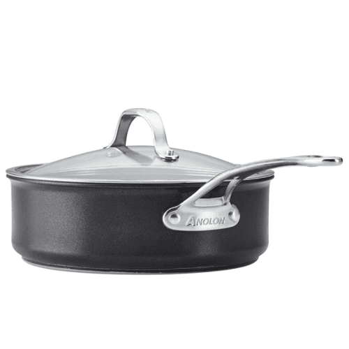 Image showing the Anolon X Saute, 24cm, Black product.
