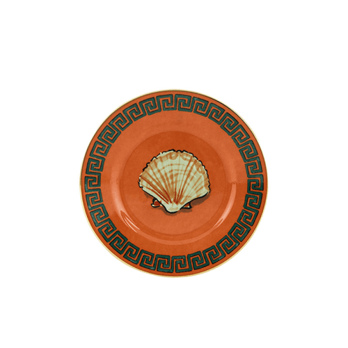 Image showing the Il Viaggio Di Nettuno Plate, D16cm, Rock Orange product.