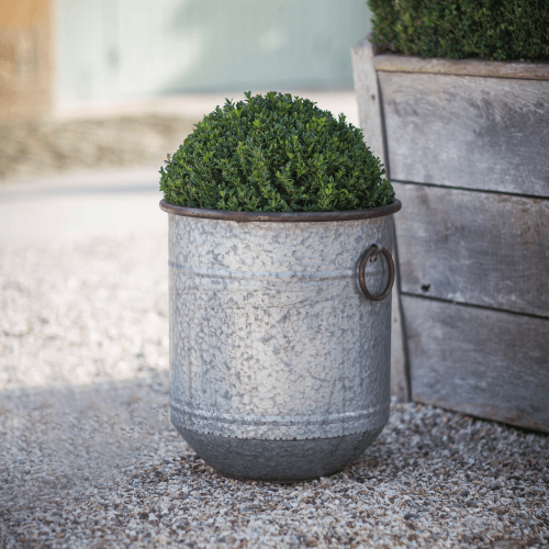 Image showing the Malmesbury Set of 3 Planters, Grey product.