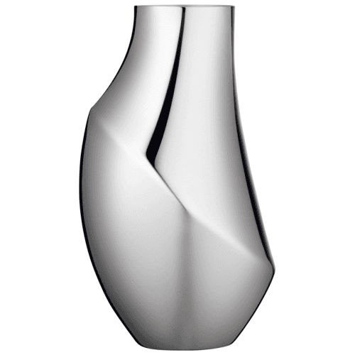 Image showing the Flora Vase medium, Stainless Steel product.