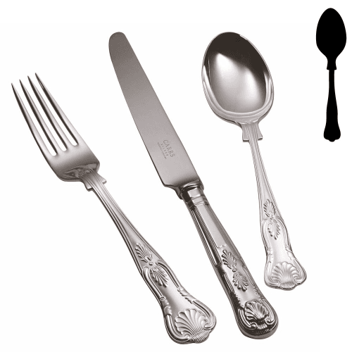 Image showing the Kings Teaspoon, stainless steel product.