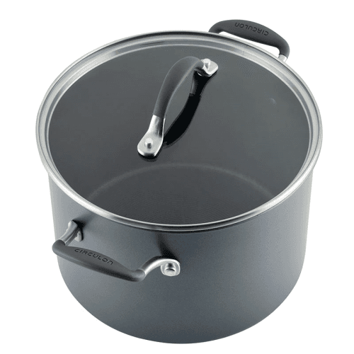 Image showing the A1 Non-Stick Stockpot, 24cm, Grey product.