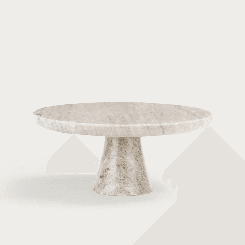 Malborough Cake Stand, D30cm, Marble
