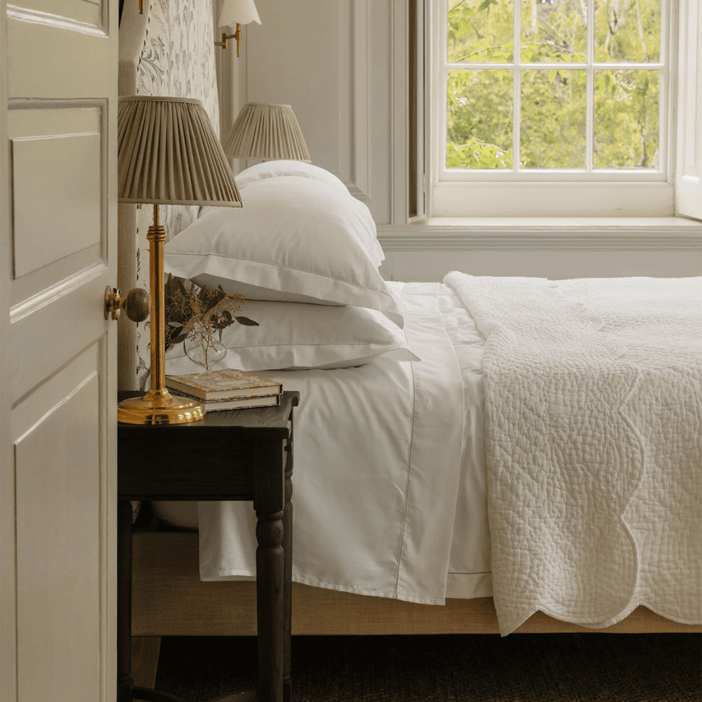Nina Scalloped Bedspread