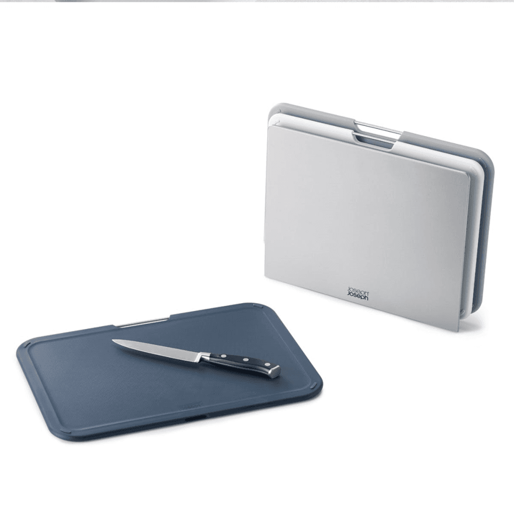 Nest Set of 3 large chopping boards, Grey
