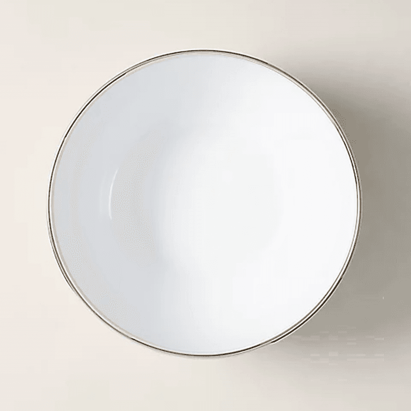 Wilshire Serving Bowl, D25cm, Platinum