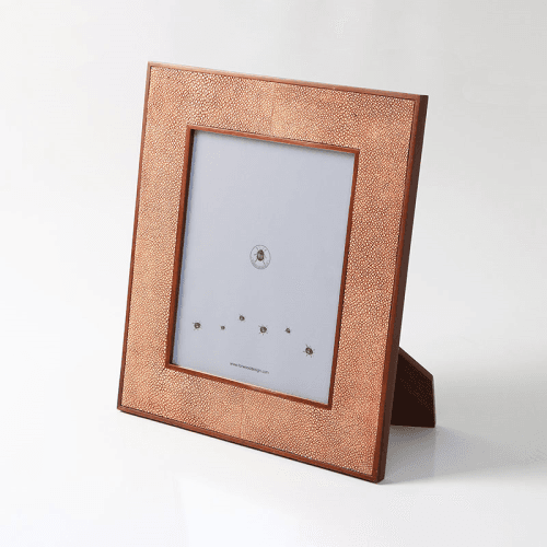 Image showing the Classic Photo  Frame, 10 x 8", Coral Shagreen product.