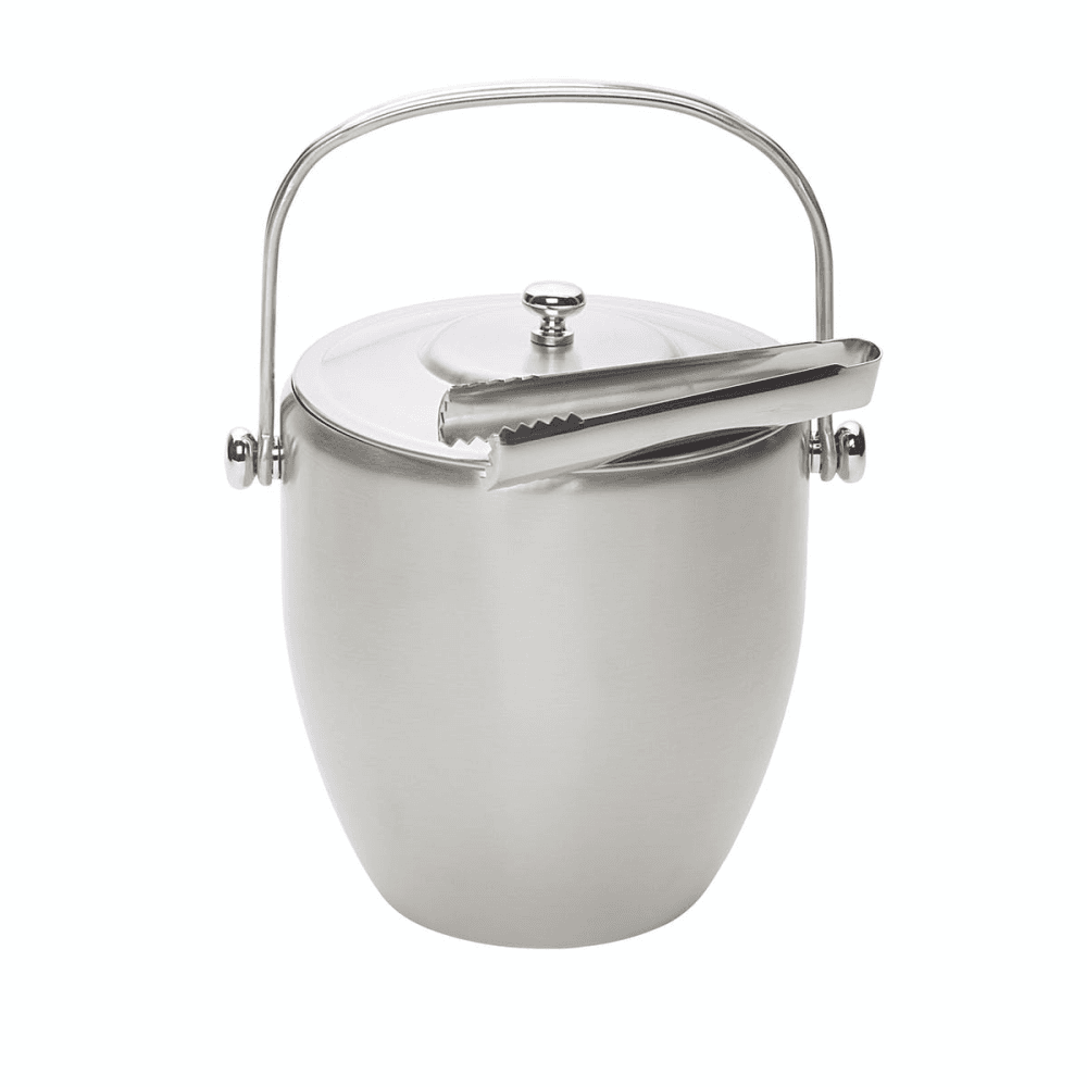 Ice bucket with lid, Stainless Steel