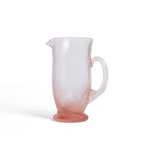 Image showing the Spiral Pitcher, 1.1l, Pink product.