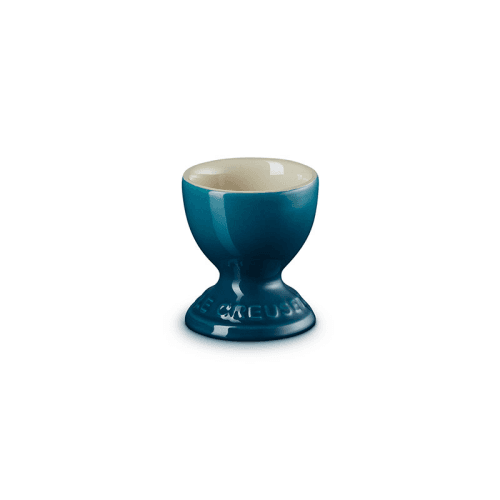 Image showing the Le Creuset Stoneware Egg Cup Deep Teal product.