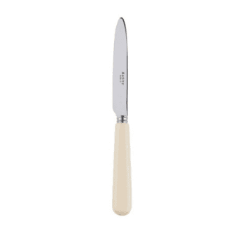 Pop Unis Dessert Knife, L20cm, Ivory