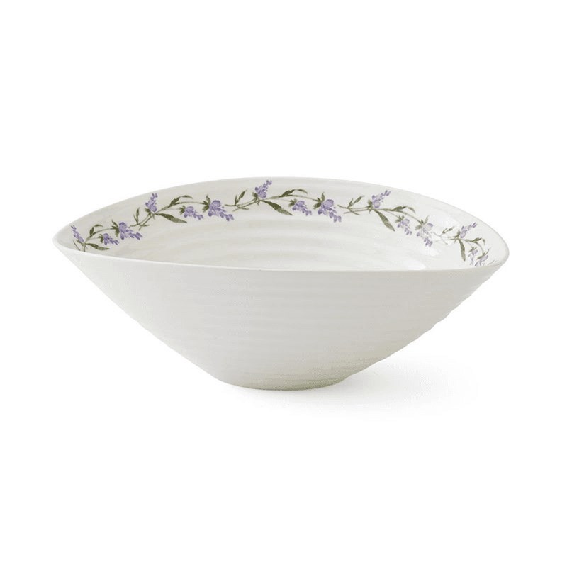 Lavandula Serving Bowl, D33cm, Multi