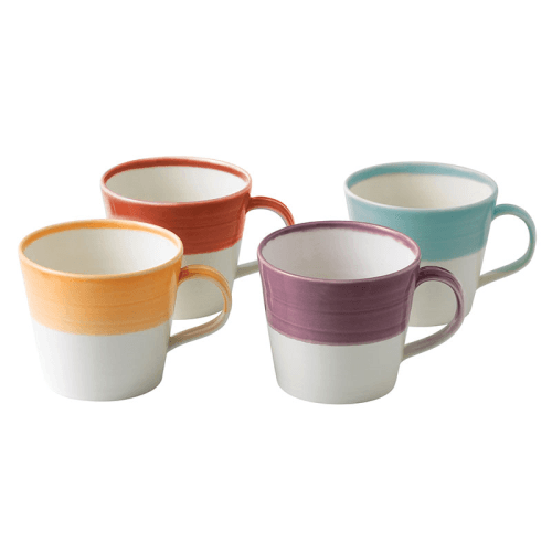 Image showing the 1815 Brights Set of 4 mugs, 40cl, Brights product.