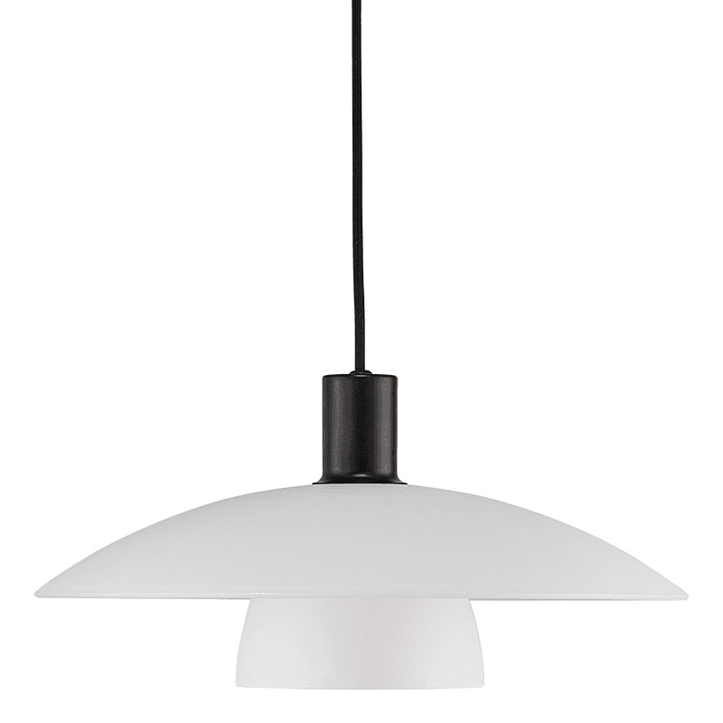 Verona Pendant, H19cm, Opal White