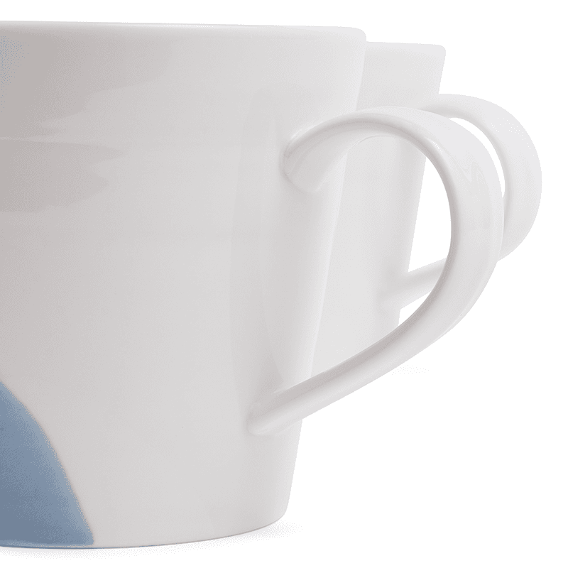 Signature 1815 Set of 4 Mugs, 400ml, Blue