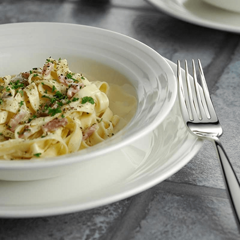 Rimmed Pasta Bowl, Essence, Set of 6