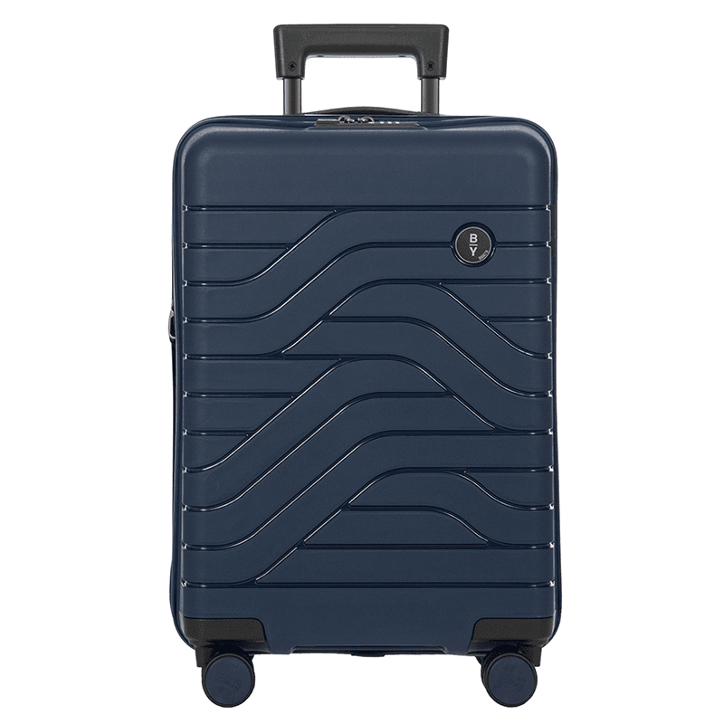 Ulisse Expandable Suitcase, H55 x W23 x L37cm, Ocean Blue