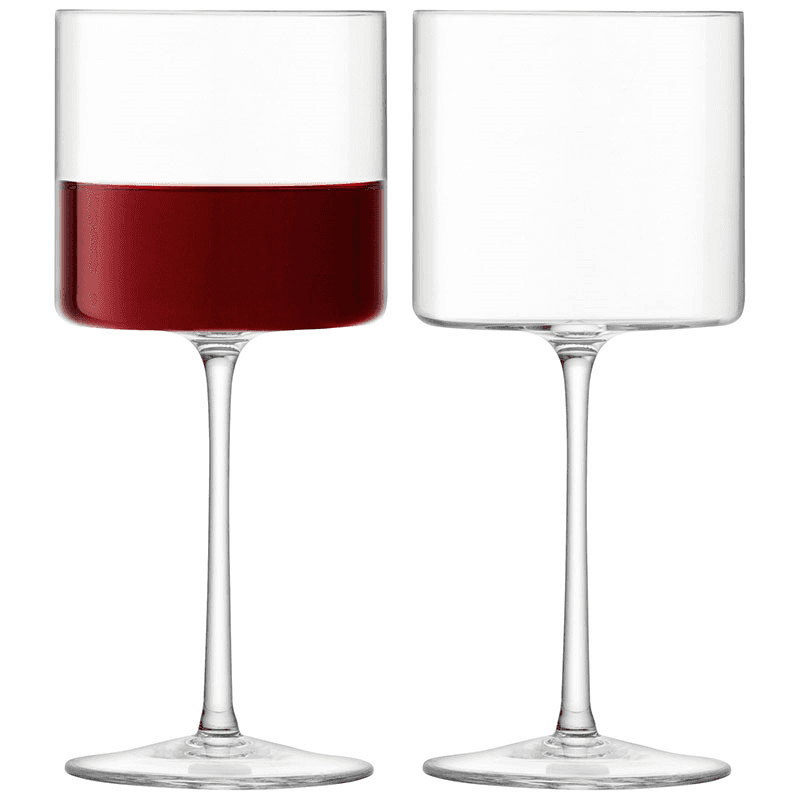 Otis Red Wine Glasses Set of 2, 310ml, Clear