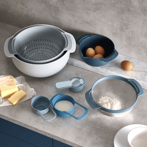 Image showing the Nest 9 Plus Bowl Set, Sky Blue product.