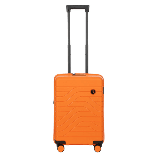 Image showing the Ulisse Expandable Carry-on Suitcase, H55cm x L37 x W23cm, Orange product.