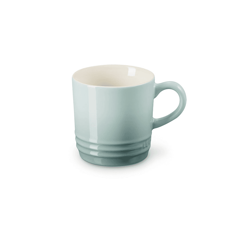 Stoneware Cappuccino Mug, 200ml, Sea Salt