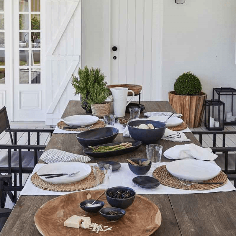 Livia Serving Bowl, D26cm, Matte Black