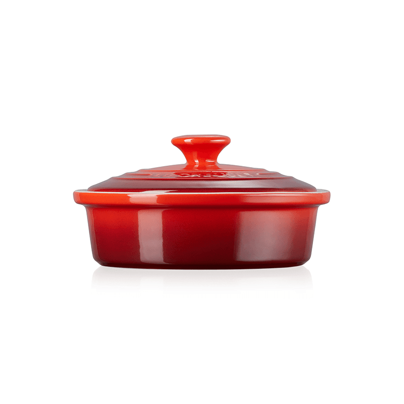 Stoneware Camembert baker, 18cm, Cerise