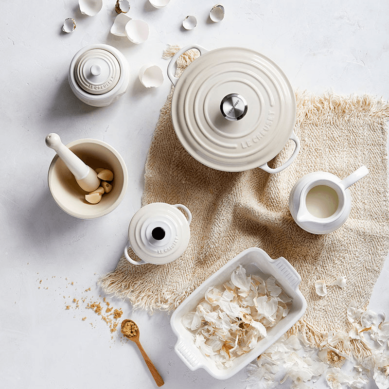 Stoneware Deep rectangular dish, 19cm - 1.08 litre, Meringue