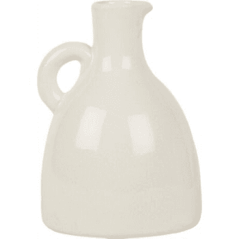 Corinium Jug, Corinium, With Handles, White, 17.5cm