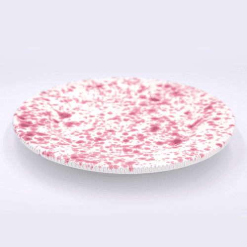 Image showing the Splatter Dinner Plate, D24cm, Cranberry product.